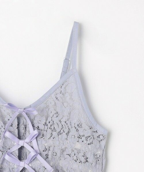 ANY / エニィ チュニック | 【2点セット】Tシャツ×レース キャミソールチュニック | 詳細18