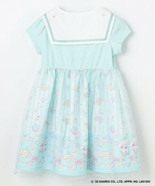 ANY / エニィ ロング・マキシ丈ワンピース | 【シナモロール×ANY KIDS】2WAY セーラーカラーワンピース | 詳細4