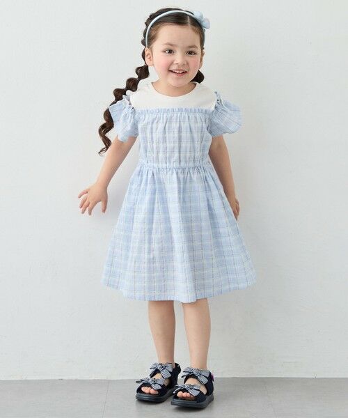 ANY / エニィ ロング・マキシ丈ワンピース | 【洗濯機可能】オンオフショルダーワンピース | 詳細5