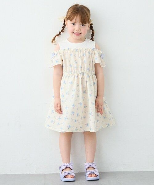 ANY / エニィ ロング・マキシ丈ワンピース | 【洗濯機可能】オンオフショルダーワンピース | 詳細14