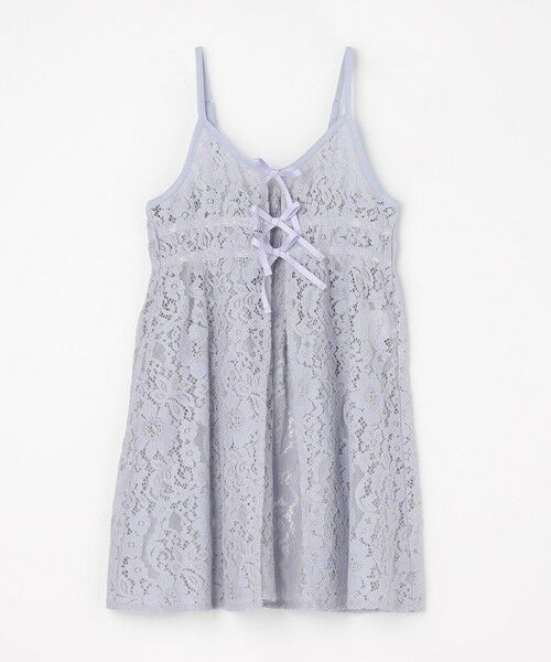 ANY / エニィ ドレス | 【2点セット】Tシャツ×レース キャミソールチュニック | 詳細15