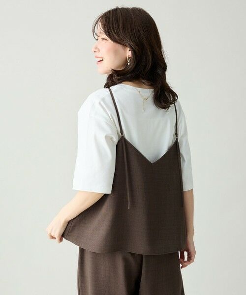 ANY / エニィ セットアップ | 【2SET】2WAYビスチェ×ワイドパンツセットアップ | 詳細3