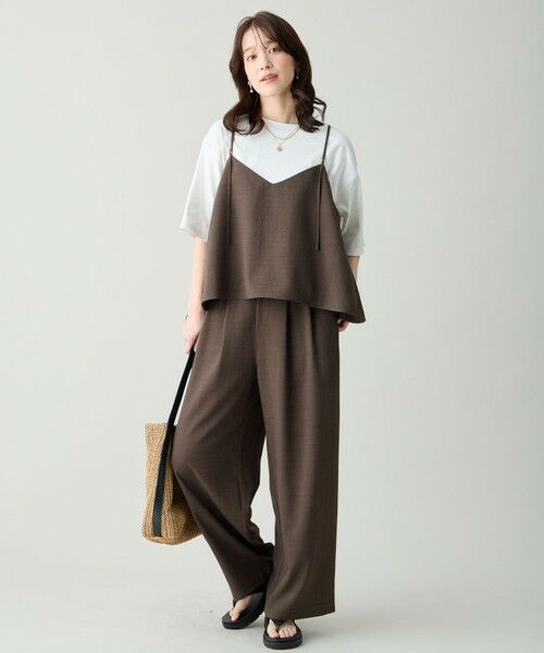 ANY / エニィ セットアップ | 【2SET】2WAYビスチェ×ワイドパンツセットアップ | 詳細5