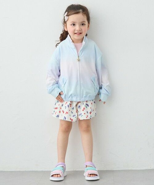 ANY / エニィ ショート・ハーフ・半端丈パンツ | 【洗濯機可能】総柄フルーツ キュロット | 詳細4