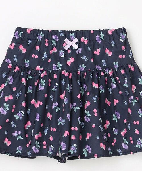 ANY / エニィ ショート・ハーフ・半端丈パンツ | 【洗濯機可能】総柄フルーツ キュロット | 詳細17