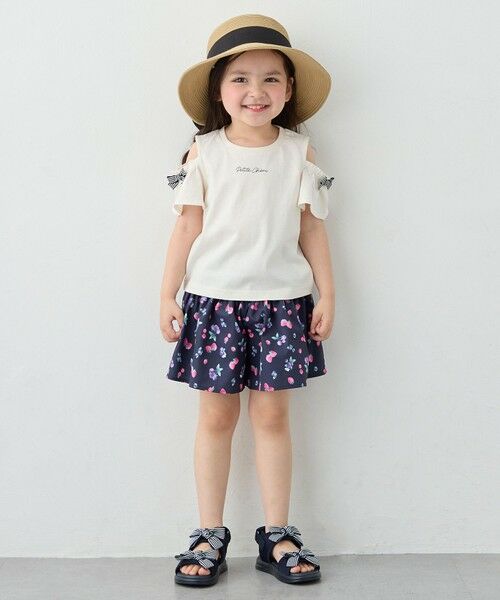 ANY / エニィ ショート・ハーフ・半端丈パンツ | 【洗濯機可能】総柄フルーツ キュロット | 詳細14