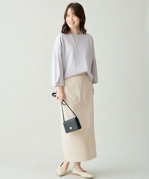 ANY / エニィ ミニ・ひざ丈スカート | ベイカーチノスカート | 詳細3