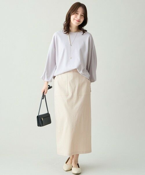 ANY / エニィ ミニ・ひざ丈スカート | ベイカーチノスカート | 詳細4