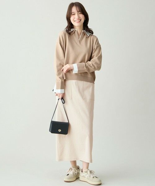 ANY / エニィ ミニ・ひざ丈スカート | ベイカーチノスカート | 詳細8