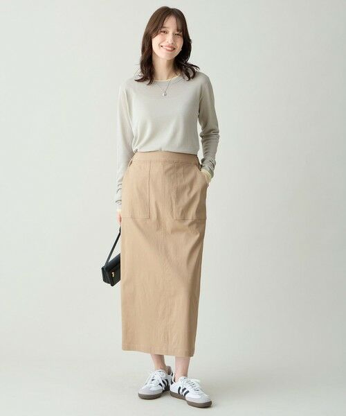 ANY / エニィ ミニ・ひざ丈スカート | ベイカーチノスカート | 詳細29