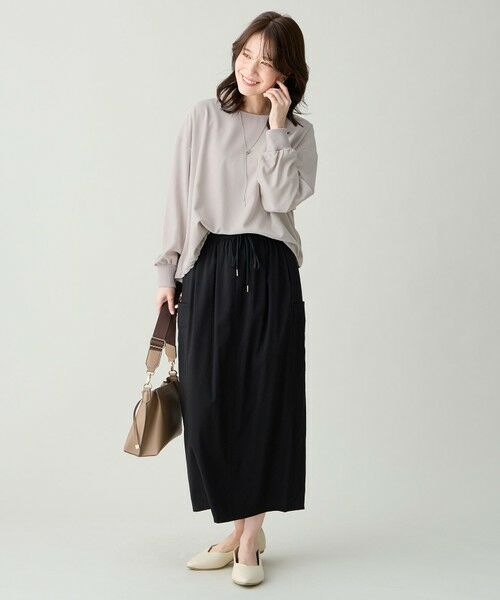 ANY / エニィ ミニ・ひざ丈スカート | 7daysデイリーリラックススカート | 詳細8