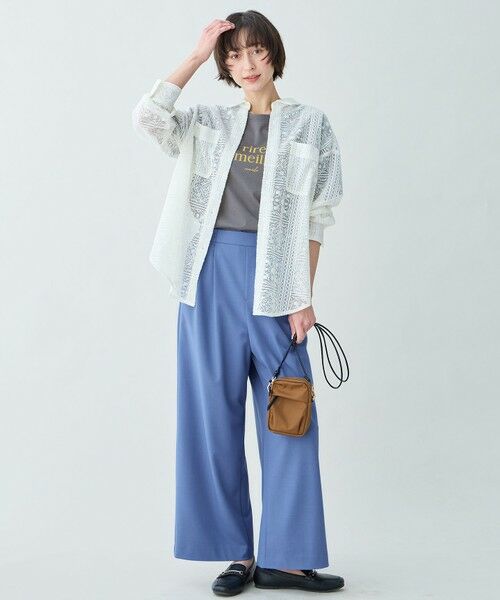 ANY / エニィ シャツ・ブラウス | レースオーバーシャツ | 詳細5