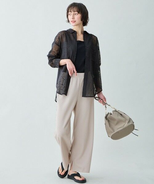 ANY / エニィ シャツ・ブラウス | レースオーバーシャツ | 詳細9