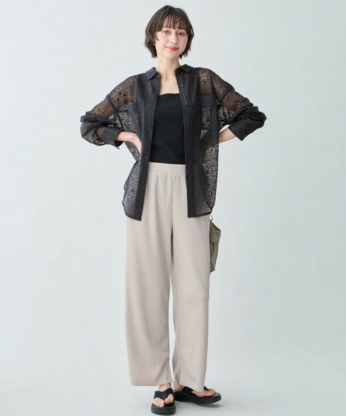 ANY / エニィ シャツ・ブラウス | レースオーバーシャツ | 詳細10