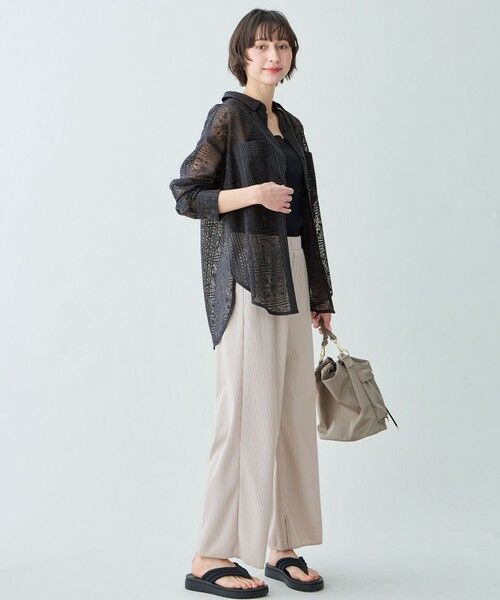 ANY / エニィ シャツ・ブラウス | レースオーバーシャツ | 詳細11