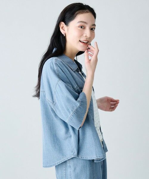ANY / エニィ シャツ・ブラウス | ライトオンスデニムシャツ | 詳細14