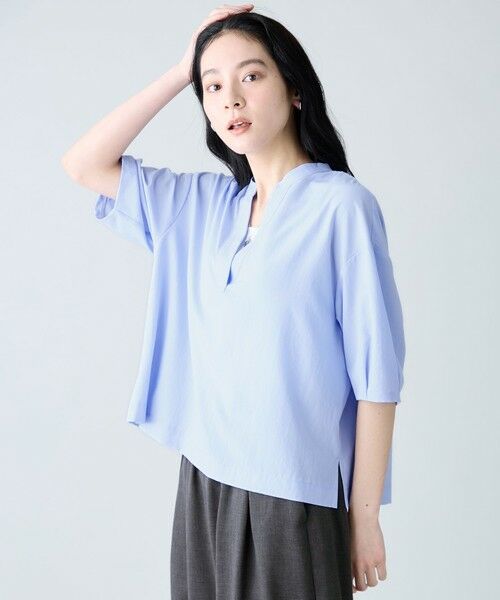 ANY / エニィ シャツ・ブラウス | 楽映えスキッパーブラウス | 詳細11