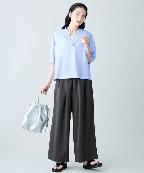 ANY / エニィ シャツ・ブラウス | 楽映えスキッパーブラウス | 詳細13