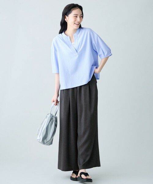 ANY / エニィ シャツ・ブラウス | 楽映えスキッパーブラウス | 詳細14