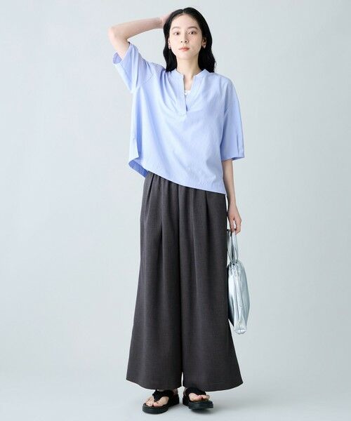 ANY / エニィ シャツ・ブラウス | 楽映えスキッパーブラウス | 詳細15