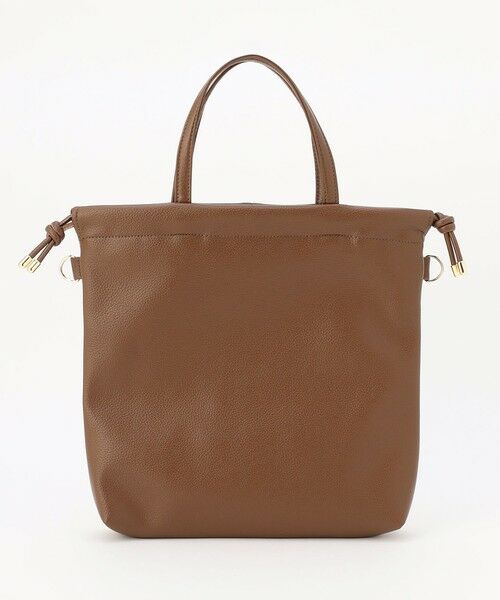 ANY / エニィ ショルダーバッグ | 巾着バッグ（ブラウン）