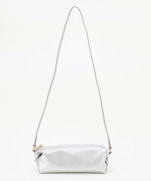 ANY / エニィ ショルダーバッグ | 筒形ショルダーバッグ（シルバー）