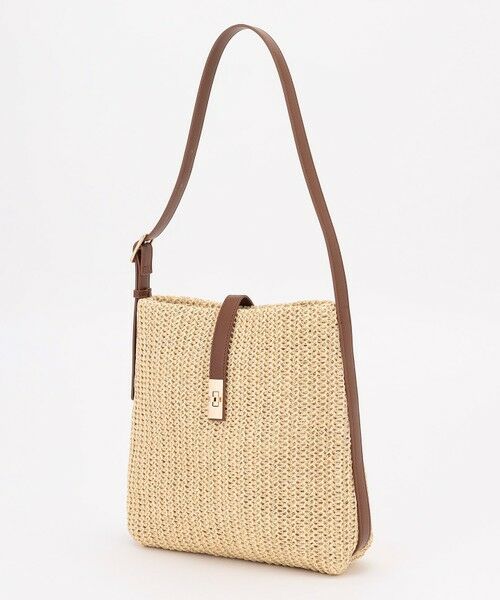 ANY / エニィ ショルダーバッグ | フェイクラフィアワンショルダーバッグ | 詳細3