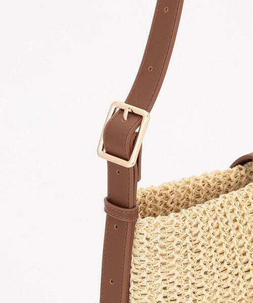 ANY / エニィ ショルダーバッグ | フェイクラフィアワンショルダーバッグ | 詳細6