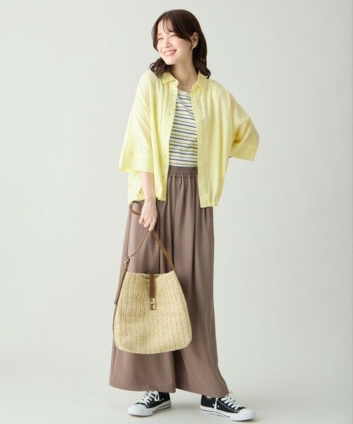 ANY / エニィ ショルダーバッグ | フェイクラフィアワンショルダーバッグ | 詳細9