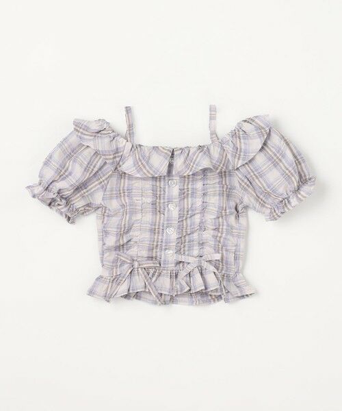 ANY / エニィ シャツ・ブラウス | 【洗濯機可能】2WAY チェックブラウス | 詳細14
