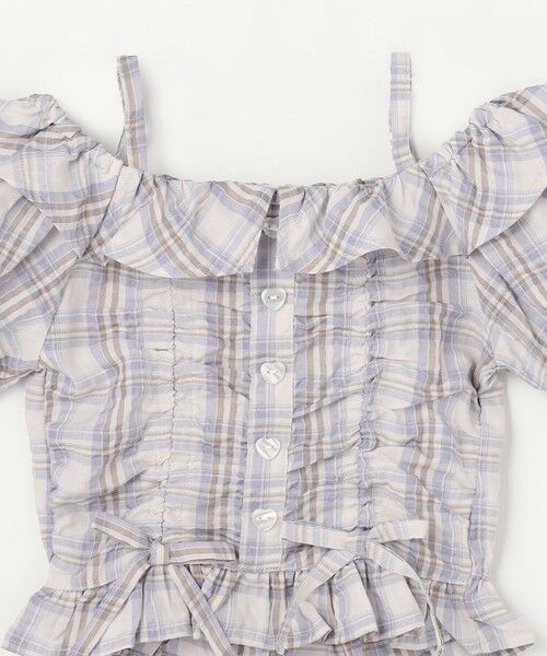 ANY / エニィ シャツ・ブラウス | 【洗濯機可能】2WAY チェックブラウス | 詳細17