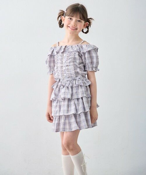 ANY / エニィ シャツ・ブラウス | 【洗濯機可能】2WAY チェックブラウス | 詳細11