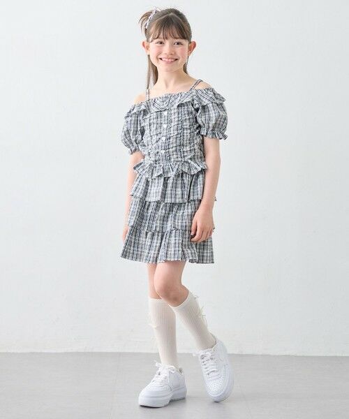 ANY / エニィ シャツ・ブラウス | 【洗濯機可能】2WAY チェックブラウス | 詳細4