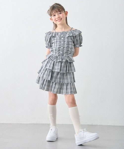 ANY / エニィ シャツ・ブラウス | 【洗濯機可能】2WAY チェックブラウス | 詳細2