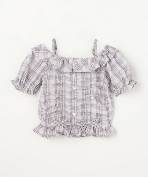 ANY / エニィ シャツ・ブラウス | 【洗濯機可能】2WAY チェックブラウス | 詳細14
