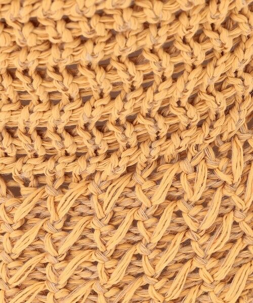 ANY / エニィ ハット | フェイクラフィアニットバケット | 詳細2