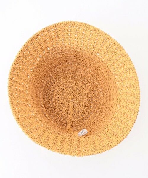 ANY / エニィ ハット | フェイクラフィアニットバケット | 詳細3