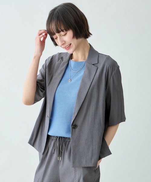 ANY / エニィ テーラードジャケット | 7daysデイリーリラックスジャケット | 詳細11