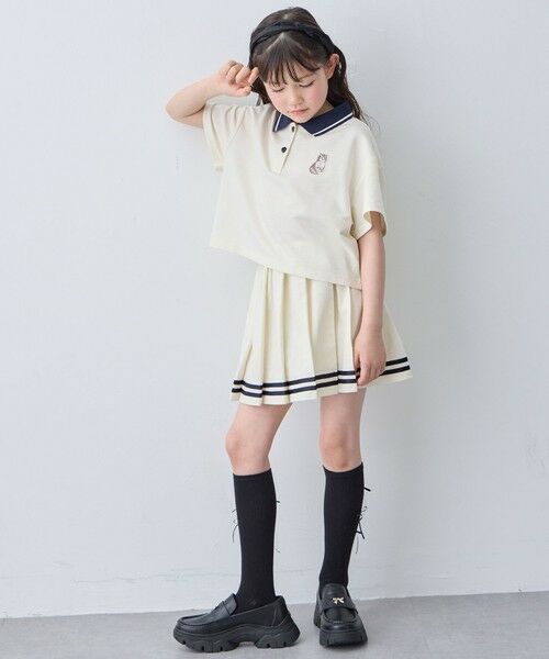 ANY / エニィ ポロシャツ | 【洗濯機可能/吸汗速乾】ドライタッチ ショート丈ポロシャツ | 詳細3