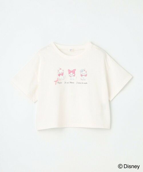 ANY / エニィ カットソー | 【ディズニー/マリー】ショート丈 半袖Tシャツ | 詳細3