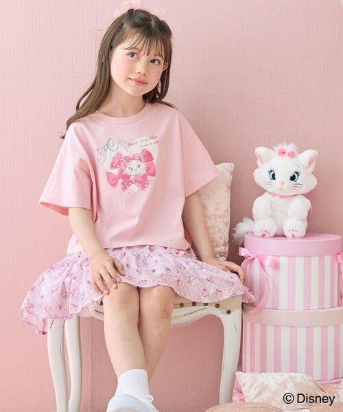 ANY / エニィ カットソー | 【ディズニー/マリー】ショート丈 半袖Tシャツ | 詳細15
