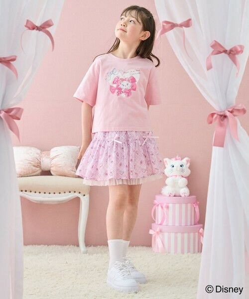 ANY / エニィ カットソー | 【ディズニー/マリー】ショート丈 半袖Tシャツ | 詳細17