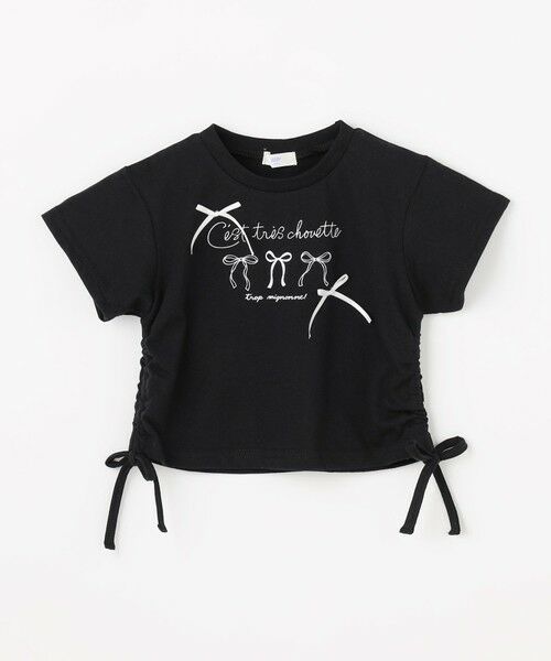 ANY / エニィ カットソー | ドロスト 裾リボンTシャツ | 詳細6