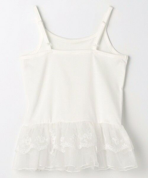 ANY / エニィ キャミソール・チューブトップ | 【洗濯機可能/吸汗速乾】裾レース ドライタッチ キャミソール | 詳細6