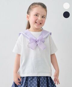 ANY / エニィ カットソー | 【綿100%】ひんやり 2WAY セーラーTシャツ