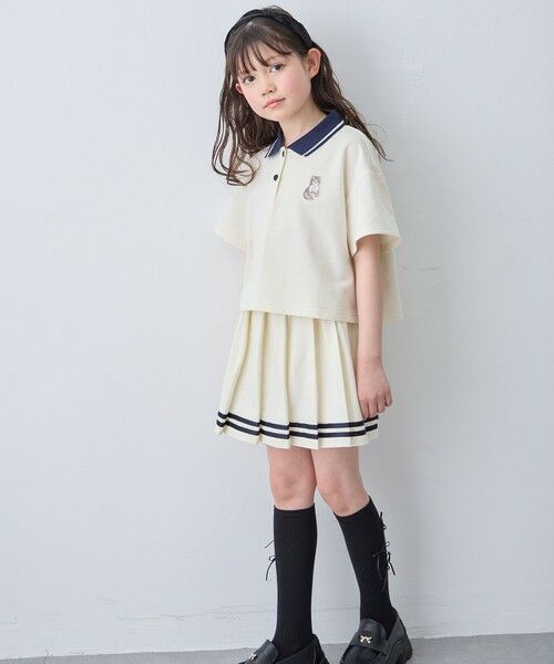 ANY / エニィ ポロシャツ | 【洗濯機可能/吸汗速乾】ドライタッチ ショート丈ポロシャツ | 詳細1