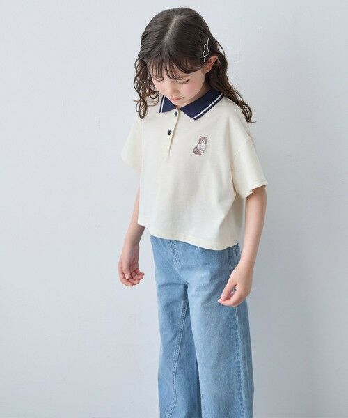 ANY / エニィ ポロシャツ | 【洗濯機可能/吸汗速乾】ドライタッチ ショート丈ポロシャツ | 詳細5