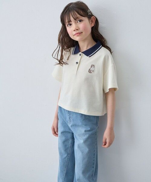 ANY / エニィ ポロシャツ | 【洗濯機可能/吸汗速乾】ドライタッチ ショート丈ポロシャツ | 詳細6
