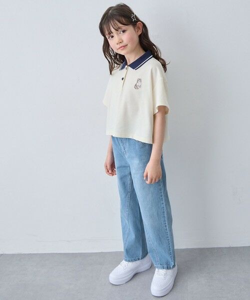 ANY / エニィ ポロシャツ | 【洗濯機可能/吸汗速乾】ドライタッチ ショート丈ポロシャツ | 詳細7