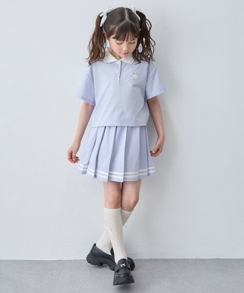 ANY / エニィ ポロシャツ | 【洗濯機可能/吸汗速乾】ドライタッチ ショート丈ポロシャツ | 詳細14